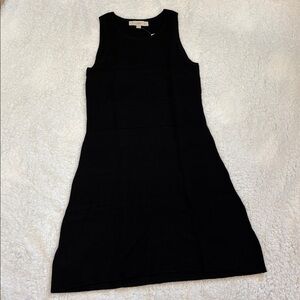 Ann Taylor Loft sleeveless black sweater dress wool blend size 2 NWT